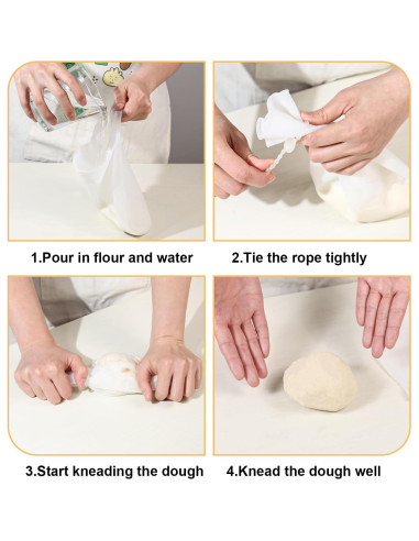 Sling de Pan de Silicona E-GOODSCOOP 2 PCS Antiadherente 500C