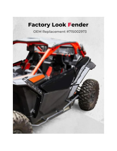 Extensiones de Guardabarros KEMIMOTO para Can-Am X3 2017-2025 2