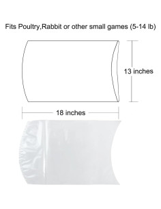 Bolsas de Reducción Térmica Anmboor 20 Pcs 33x46 cm para Aves 2