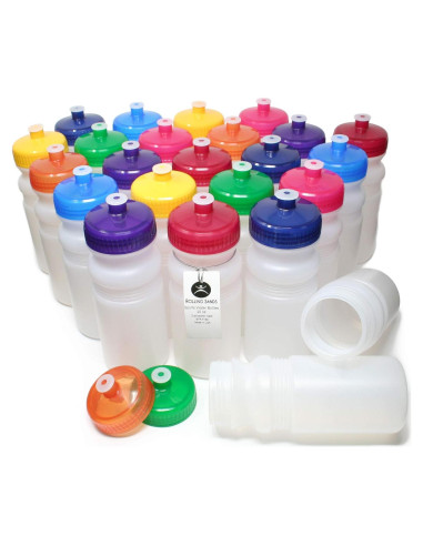 Botellas de Agua 591 ml Rolling Sands Paquete de 24 Sin BPA