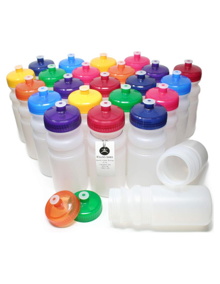 Botellas de Agua 591 ml Rolling Sands Paquete de 24 Sin BPA