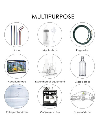 Cepillo Limpiador Extra Largo FOLUNUE 101.6 cm 4PCS