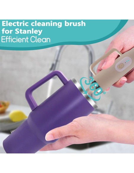 Limpiador Eléctrico de Botellas Keoshiga 4 en 1 Recargable