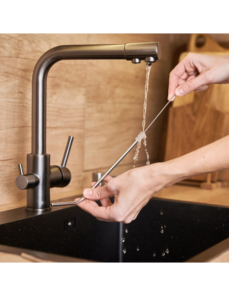 Juego de Cepillos Limpiadores de Popotes uxcell 21 cm 10 Piezas Juego de Cepillos Limpiadores de Popotes uxcell 21 cm 10 Piezas