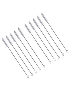 Cepillo de Paja WAF de Acero Inoxidable 173mm - Set de 10