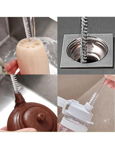 Set de Cepillos Limpiadores AFUUFA 6 Piezas 10 Pulgadas