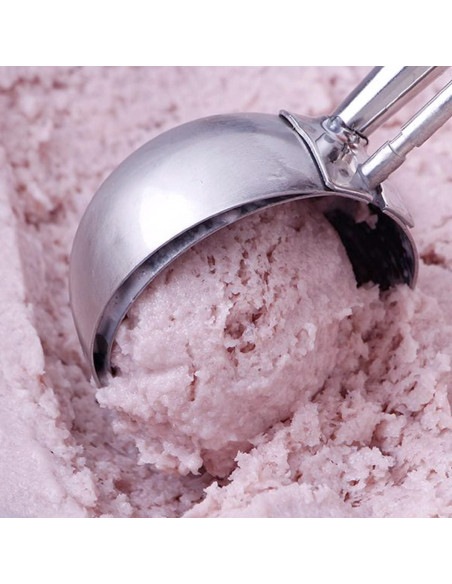 Cucharón de Acero Inoxidable 304 con Mango Ergonómico Azul 6.3 cm