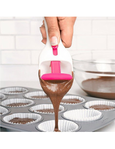 Cucharón Dispensador de Masa para Cupcakes Tiiyee 90g 2
