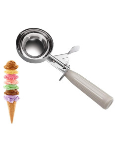 Cucharón de Helado TOP KITCHEN 92 g Acero Inoxidable Marfil