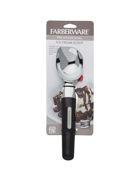 Cucharón de Helado Profesional Farberware Negro 21.96cm