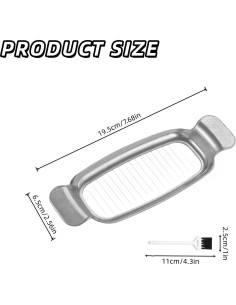 Cortador de Mantequilla y Queso Genérico Acero Inoxidable 19.5x6.8cm 2