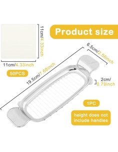 Cortador de Mantequilla HKZTUY con 17 Cables de Acero Inoxidable 2