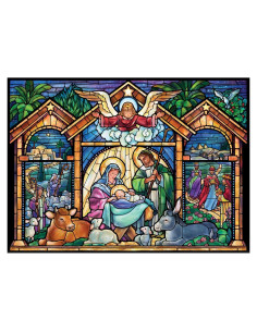 Rompecabezas Calendario de Adviento Natividad 1000 Piezas Vermont