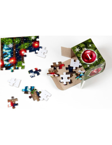 Rompecabezas Calendario de Adviento Natividad 1000 Piezas Vermont