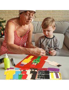 Kit de Manualidades Navideñas Fennoral para Niños - 12 Piezas 2