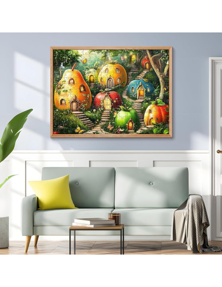 Rompecabezas de 300 Piezas DAGIRT Casa de Frutas 52.1x38.1 cm