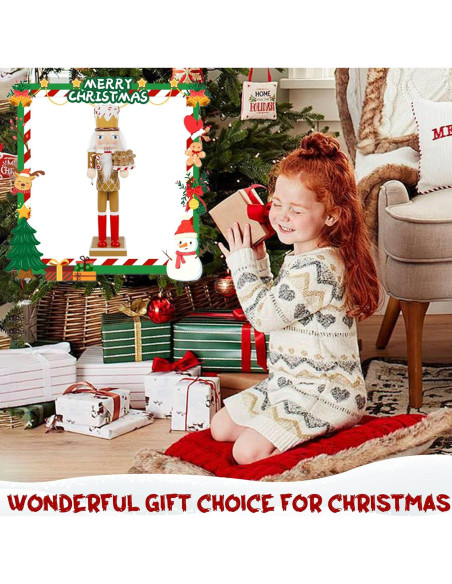 Figuras de Cascanueces Joliyoou Chef de Postres 35.6 cm Figuras de Cascanueces Joliyoou Chef de Postres 35.6 cm