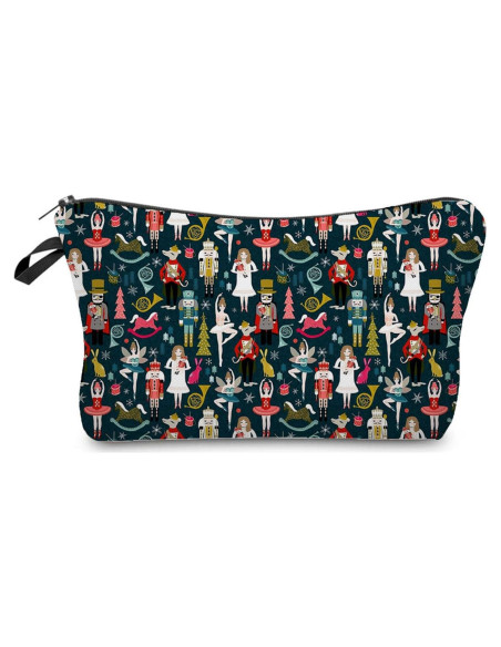 Bolsa Cosmética Ballet Nutcracker con Cremallera 21.9x13.6cm