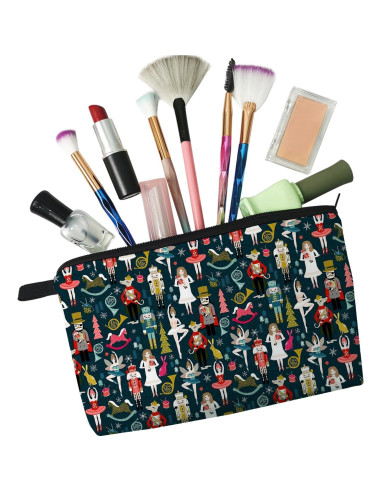 Bolsa Cosmética Ballet Nutcracker con Cremallera 21.9x13.6cm
