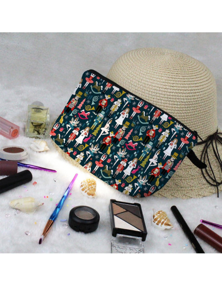 Bolsa Cosmética Ballet Nutcracker con Cremallera 21.9x13.6cm