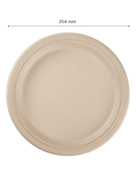 Platos Compostables Karat Earth 10" - Biodegradables, 500 Pzas