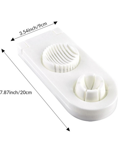 Cortador de Huevos 2 en 1 GJV - Acero Inoxidable, Manual