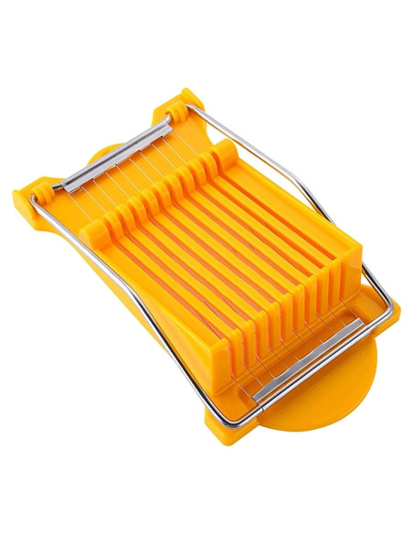 Cortador de Carne y Huevos Dulcicasa - 10 Alambres Acero Inoxidable