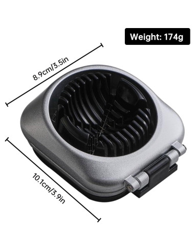 Cortador de Huevos Multifuncional EAZHOP Acero Inoxidable Plata