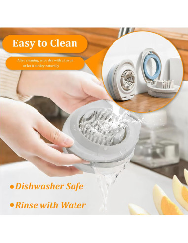 Cortador de Huevos 3 en 1 BEIGEMEI Acero Inoxidable Multifuncional