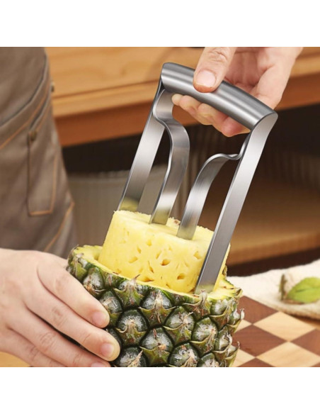 Cortador de Piña QANYEGN de Acero Inoxidable 20cm Cortador de Piña QANYEGN de Acero Inoxidable 20cm