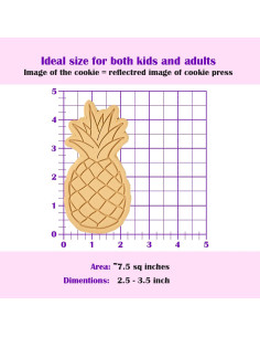 Cortador de Galletas Piña Marshmallow Bliss 15mm Apto Lavavajillas 2