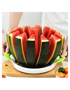 Cortador de Sandía Extra Grande SOMOYA Acero Inoxidable 28 cm