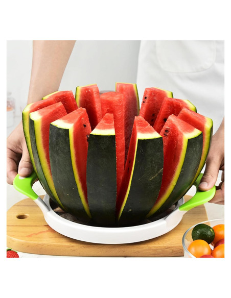 Cortador de Sandía Extra Grande SOMOYA Acero Inoxidable 28 cm