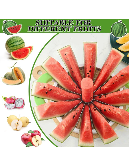 Cortador de Sandía Extra Grande SOMOYA Acero Inoxidable 28 cm