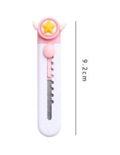 Cortador de Cajas Retráctil Junfamilee Verde 9g para Manualidades 2