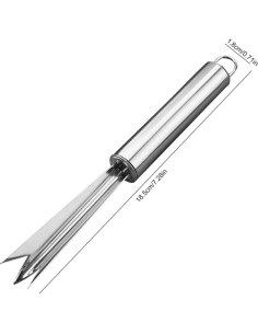 Pelador de Ojos de Piña DPWOUM Acero Inoxidable Ergonómico 2