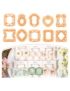 Cortadores de Arcilla Puocaon - 10 Piezas Vintage para Joyería