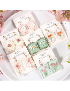 Cortadores de Arcilla Puocaon - 10 Piezas Vintage para Joyería 2