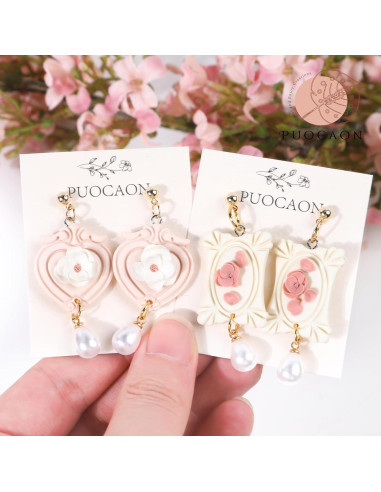 Cortadores de Arcilla Puocaon - 10 Piezas Vintage para Joyería