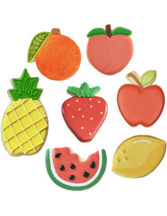 Set de Cortadores de Galletas de Frutas Ann Clark 7 Piezas 2