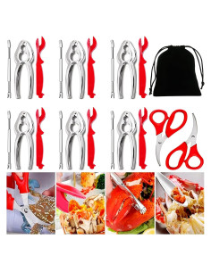 Juego de Herramientas para Mariscos 21 Piezas YWHWXB