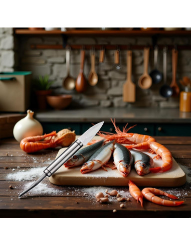 Cuchillo Multifuncional 5 en 1 PurYupearl Acero Inoxidable