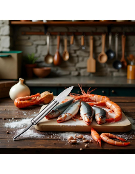 Cuchillo Multifuncional 5 en 1 PurYupearl Acero Inoxidable