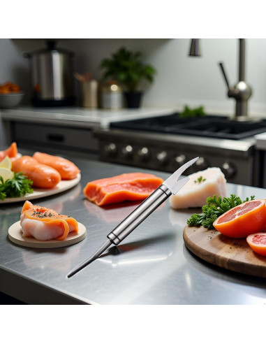 Cuchillo Multifuncional 5 en 1 PurYupearl Acero Inoxidable