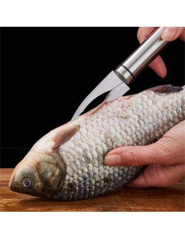 Cuchillo Multifuncional 5 en 1 PurYupearl Acero Inoxidable