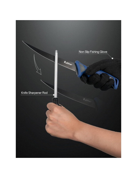 Kit de Herramientas de Pesca Pullther 7 Piezas Multifuncional