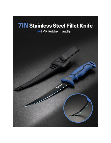 Kit de Herramientas de Pesca Pullther 7 Piezas Multifuncional