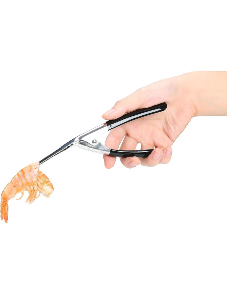 Juego de Pelador y Cuchillo para Camarones PLOOTA - Acero Inoxidable Juego de Pelador y Cuchillo para Camarones PLOOTA - Acero Inoxidable