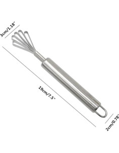 Raspador de Coco Jilukibo de Acero Inoxidable - 3 Piezas 2