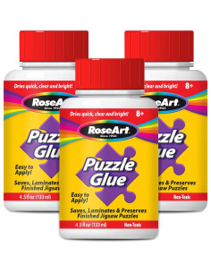 Pegamento para Rompecabezas RoseArt 3-Pack 397.43 ml 2